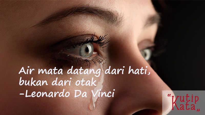 Kata-Kata Cinta Sedih-Kutipan Leonardo Da Vinci