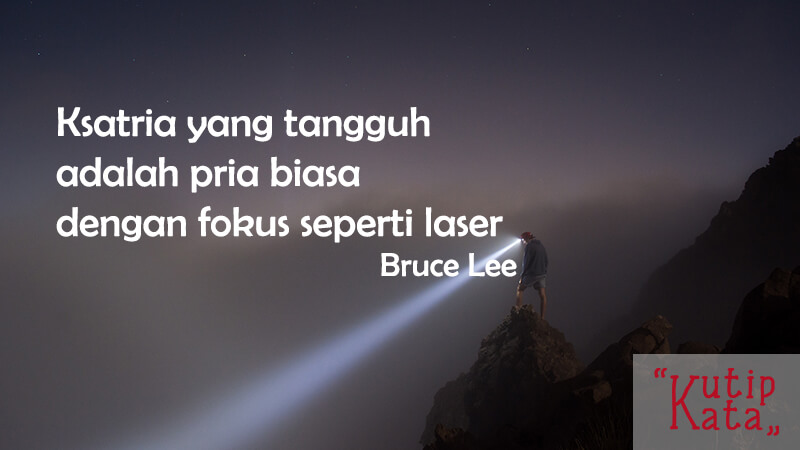 Kata kata motivasi diri sendiri - Kutipan Bruce Lee